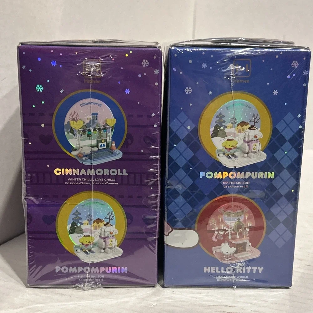 NEW Sanrio Hello Kitty Holiday Collection Building Blocks Kuromi Cinnamoroll‎
